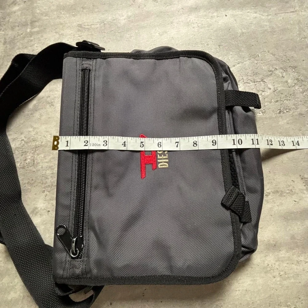 Diesel Multi Pocket Bag Mens OS Grey Vintage Japanese Messenger Bag